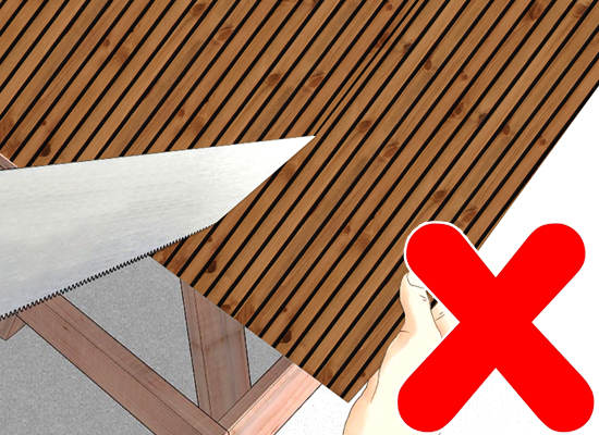 cut